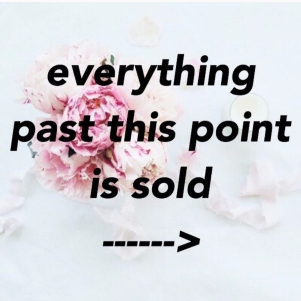 Sold Items